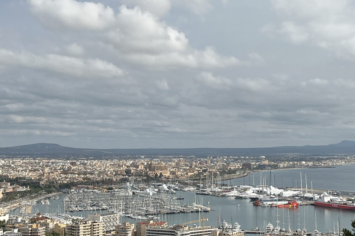Palma de Mallorca &mdash; v&yacute;hled z Castell de Bellver